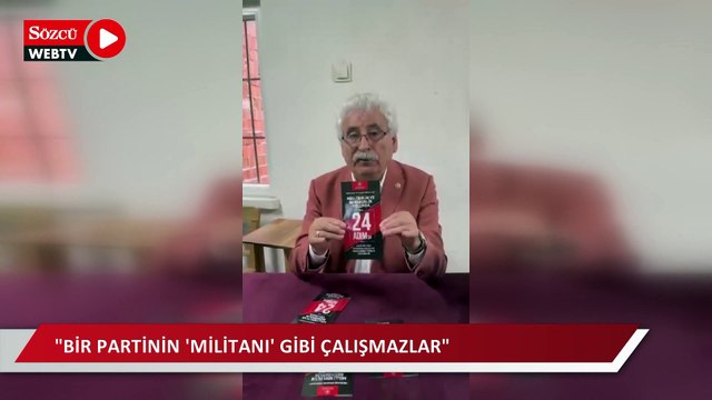 Erdoğan'ın da fotoğrafının olduğu broşürleri jandarmaya dağıttırdılar