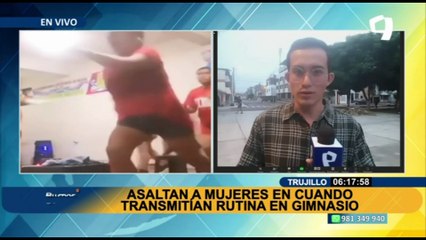 Asaltan a un grupo de mujeres dentro de un gimnasio en Trujillo