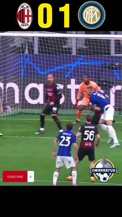 SEMIFINAL | AC MILAN 0-2 INTER MILAN - UCL LEG 1 (22/23)