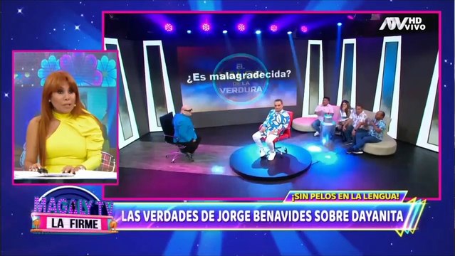 Jorge Benavides dice que es malagradecida a Dayanita