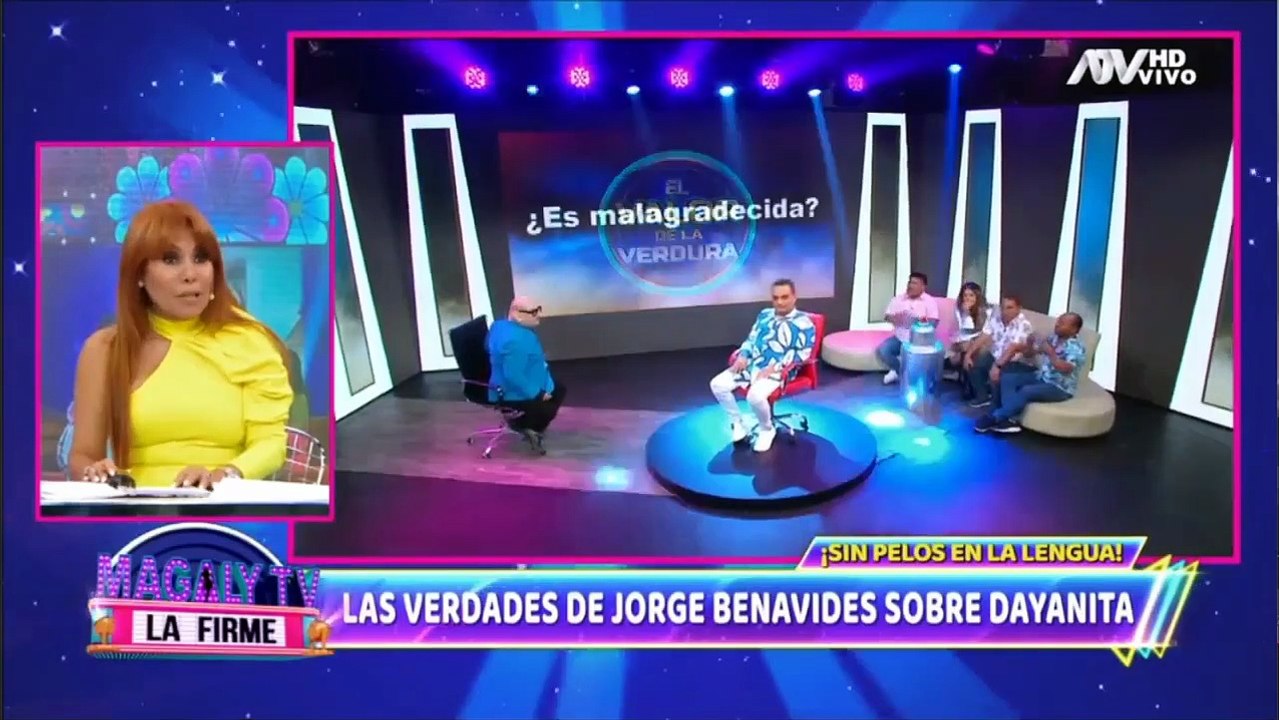 Jorge Benavides dice que es malagradecida a Dayanita