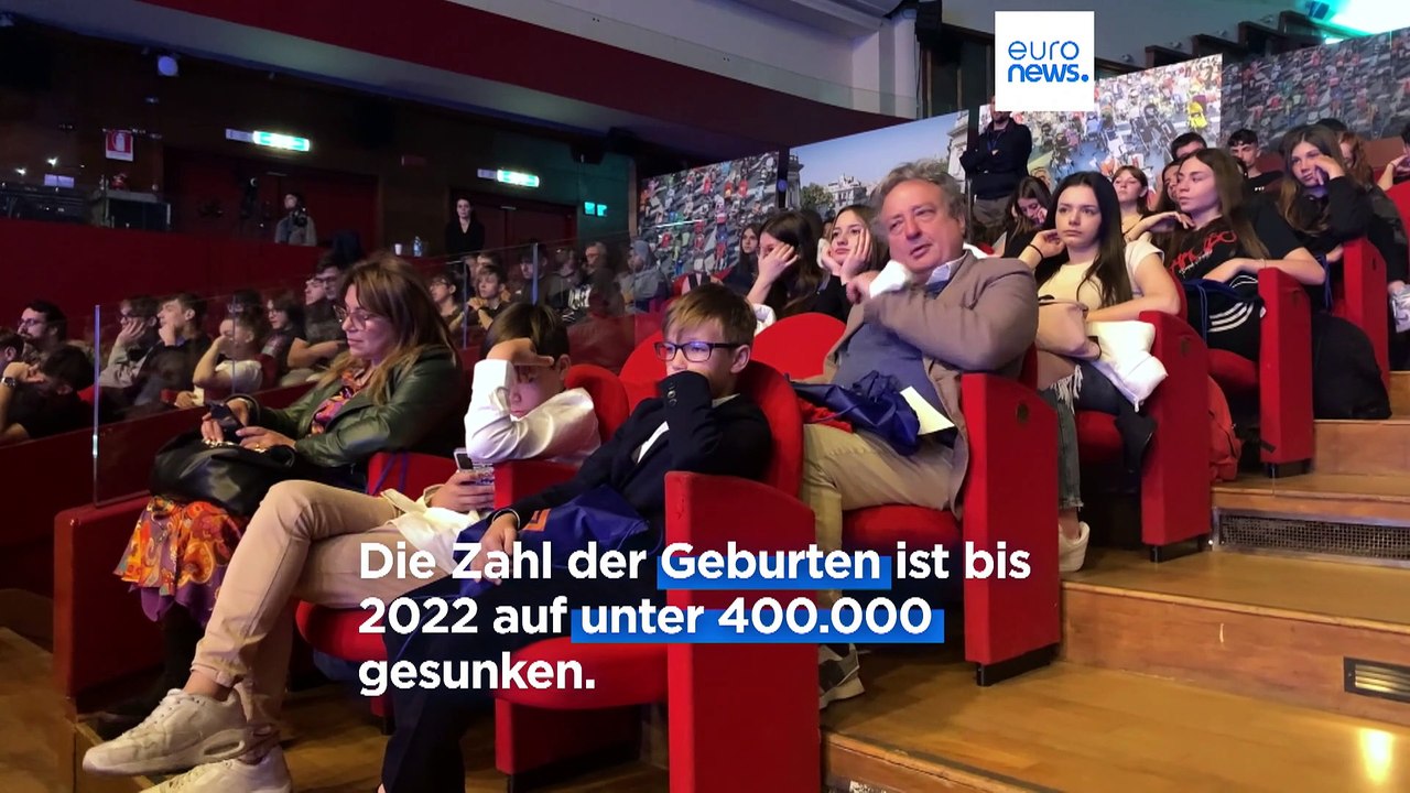 Giorgia Meloni und Papst wollen mehr Babys in Italien