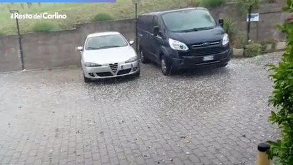 Grandine nel Forlivese: il video