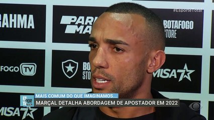 Fernando Marçal detalha abordagem de apostador  12/05/2023 16:31:37