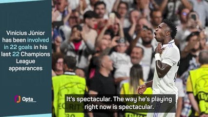 'Spectacular' Vinicius 'almost up there' with the best - Ancelotti