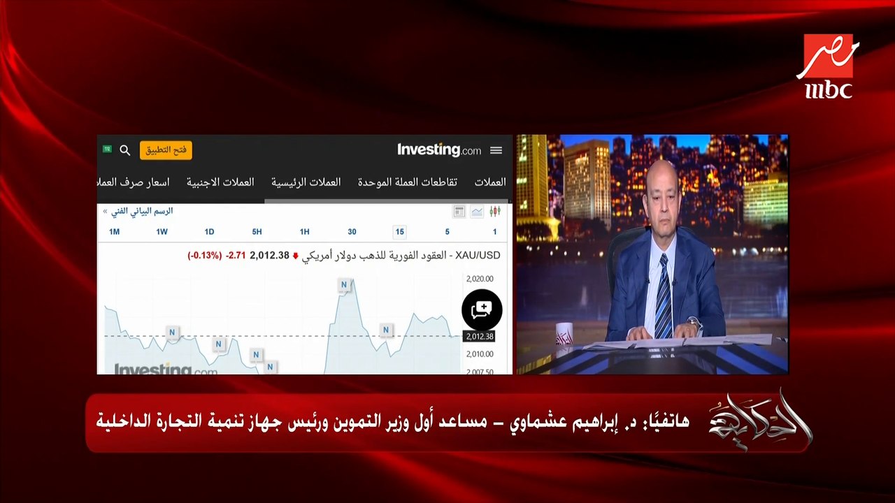 كل الاسئلة وكل الإجابات عن السماح بدخول دهب المصريين في الخارج بدون جمرك.. المداخلة الكاملة لـ د. إبراهيم عشماوي رئيس جهاز تنمية التجارة الداخلية