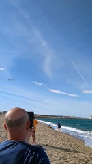 feu sur Argelès sur mer