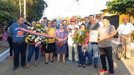 Carazo rinde homenaje al guerrillero Alfonso Pascual