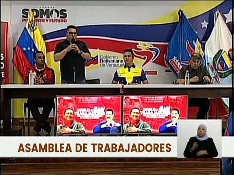 Vpdte. de Movilización y Eventos del PSUV Nahum Fernández Jamás vamos a entregar la República