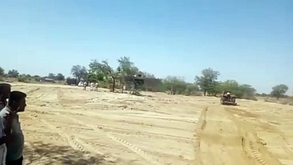 अवैध बजरी का भारी स्टॉक जब्त, फिर ऐसे किया नष्ट