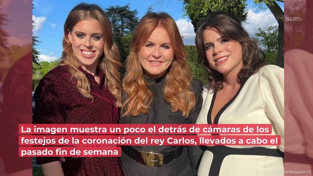 ¡Awww! Sarah Ferguson comparte adorable imagen con Beatrice y Eugenie