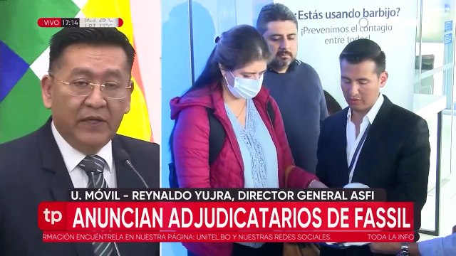 La cartera del Banco Fassil es transferida a 9 entidades financieras, anuncia la ASFI