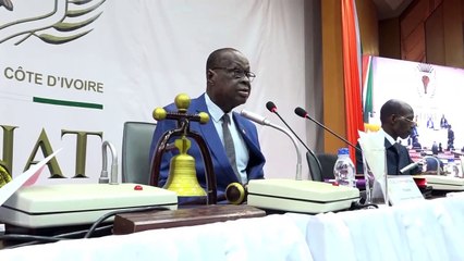 Le ministre de la justice, Sansan Kambilé fait adopter 4 projets de loi devant le Sénat