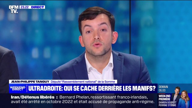 Ultradroite: Je n'ai jamais vu Monsieur Loustau de toute la campagne affirme Jean-Philippe Tanguy (RN)