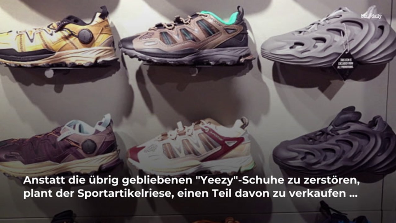Nach Aus von Kanye West und Adidas: Das passiert mit Yeezy-Restbeständen