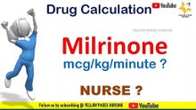 Milrinone_infusion_:_Drug_calculation