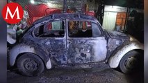 En Guerrero, hombres armados incendiaron dos unidades de transporte público