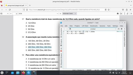 Preparação para o exame de radioamador de categoria 2 - Parte 3
