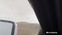 Storm chasers intercept intense tornado in Nebraska