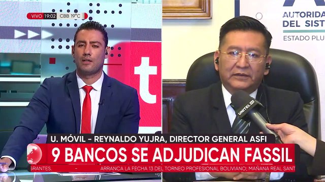 Director de la ASFI se refiere a la cartera de créditos del extinto Banco Fassil