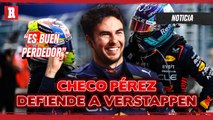 Checo Pérez REVELA que Max Verstappen es 