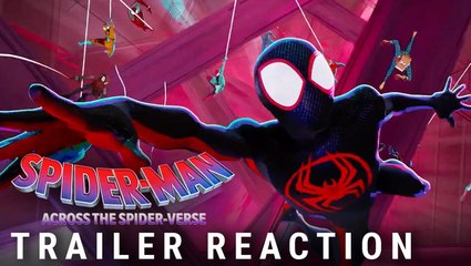 'Spider-Man: Across The Spider-Verse' Trailer Reaction