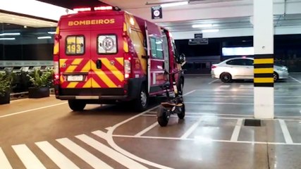 Funcionária passa mal e sofre queda no interior de supermercado