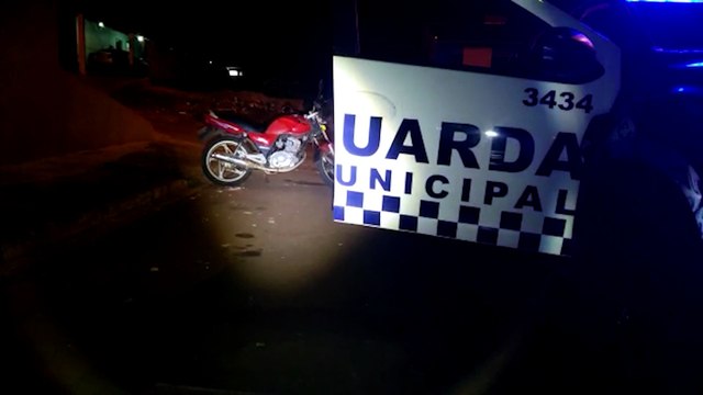 Moto furtada hoje à tarde é recuperada pela GM no Santa Cruz