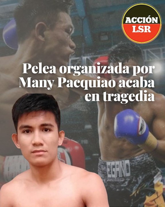 Pelea organizada por Many Pacquiao acaba en tragedia