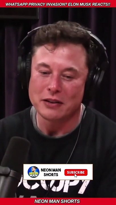 WhatsApp Privacy Invasion? Elon Musk Reacts! | Elon Musk Mark Zuckerberg News Shorts Facts #shorts