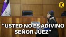 YENI BERENICE REYNOSO DEFIENDE AL JUEZ ANTE ACUSACIONES DE ESTAR PARCIALIZADO EN EL CASO DE JEAN ALAIN