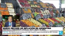 Informe desde Buenos Aires: 108,8% anual en abril, el nuevo récord inflacionario en Argentina
