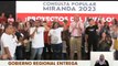 Gobierno de Miranda entregó recursos a comunidades para ejecutar proyectos y optimizar servicios
