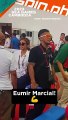 Eumir Marcial shows up to support weightlifting team