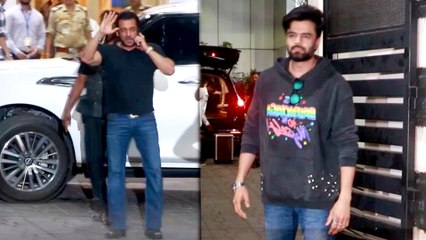 Salman Khan और Manish Paul DA - BANGG The Tour के लिए कोलकाता हुए रवाना