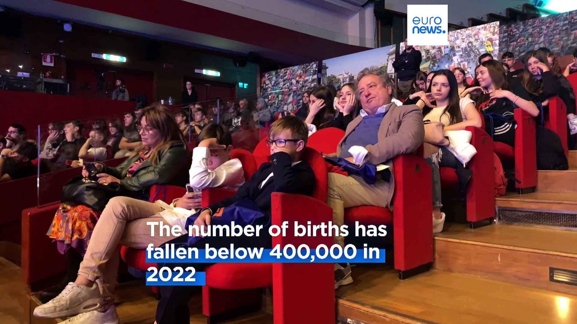 ⁣Pope Francis and Italian PM Meloni raise concerns over Italy's declining birth rate