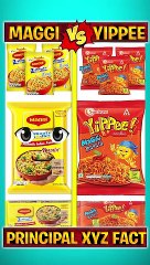 Maggi vs Yippee 🍜 Which Instant Noodle Reigns Supreme? #Shorts