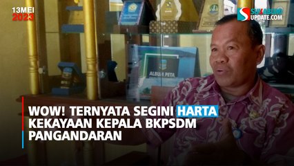 Wow! Ternyata Segini Harta Kekayaan Kepala BKPSDM Pangandaran