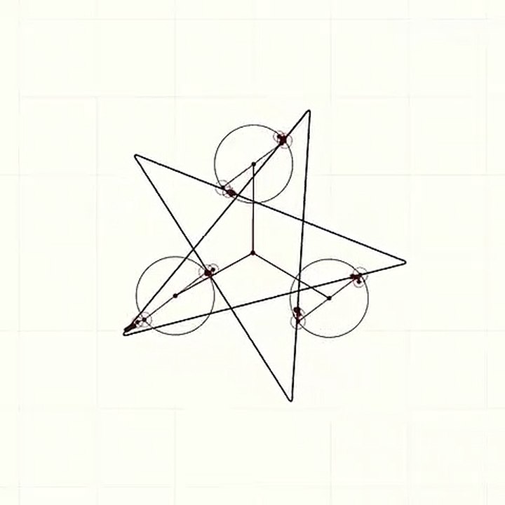 Mathematics and Mystery._Fourier Decomposition of a Pentagram