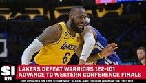 Lakers Defeat Warriors Advance To Western Conference Finals