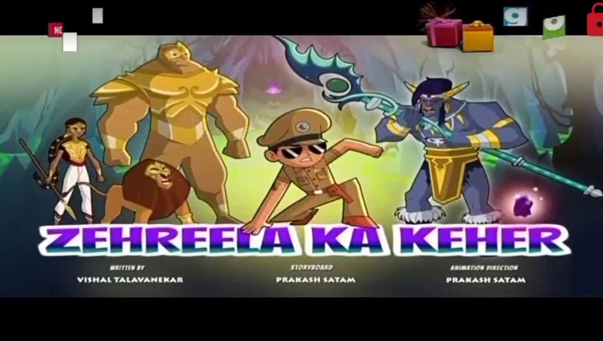 Little Singham the movie :- Jaag Utha Hai Kaal - Part 2-  Dharti Ka Vinaash