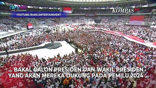 Relawan Jokowi Akan Serahkan Nama Bakal Capres dan Cawapres Hasil Musra ke Presiden di Istora