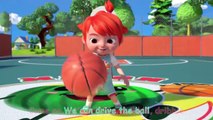 Basketball Song! - CoComelon Furry Friends - Animals for Kids
