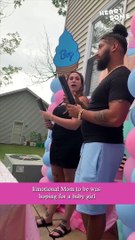 Mom-To-Be Anticipates A Girl At Gender Reveal || Heartsome