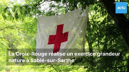 Formation de la Croix-Rouge à Sablé-sur-Sarthe
