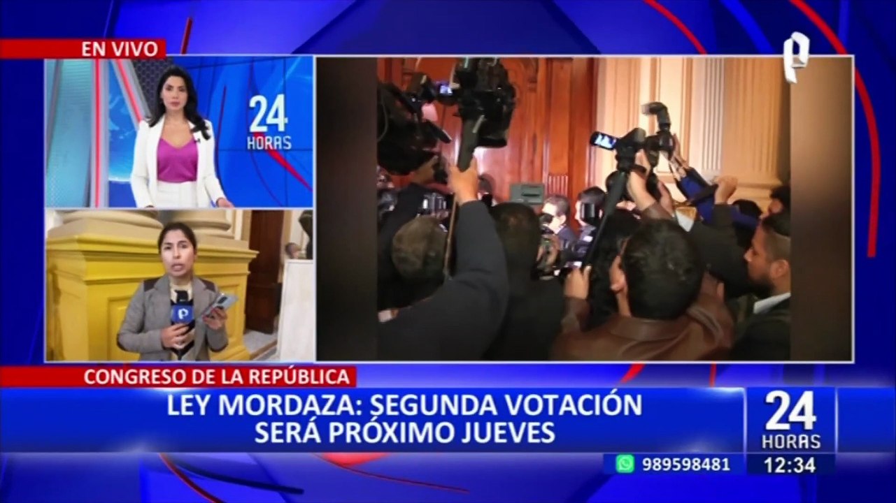 "Ley mordaza": gremios periodísticos se reunieron con bancadas para explicar impacto del proyecto