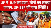 UP Nagar Nikay Chunav Results: BJP कहां जीती, SP-BSP की कैसी है हालत | वनइंडिया हिंदी