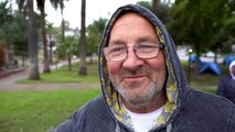 Homeless Man on the Criminalization of Homelessness in Echo Park Lake
