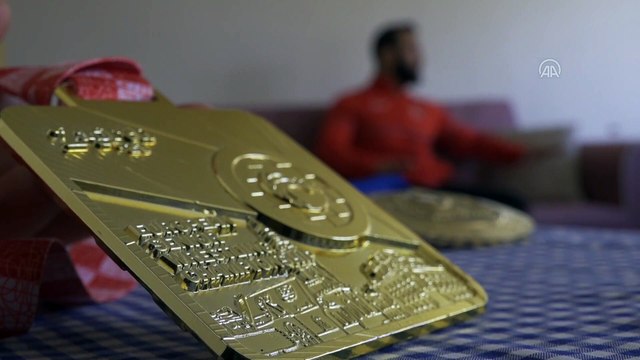 KAHRAMANMARAŞ - Avrupa ve dünya şampiyonu milli güreşçi Akbudak, olimpiyat altınına odaklandı