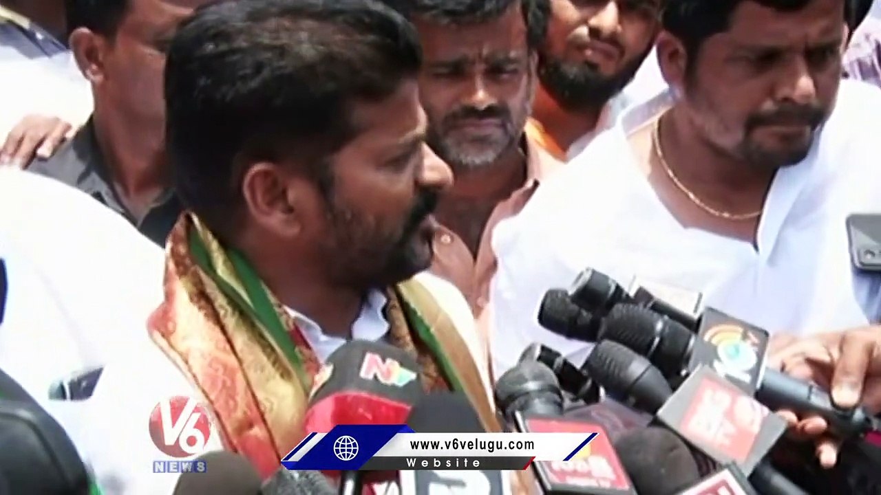 Revanth Reddy Comments On KCR and Modi _ Karnat...